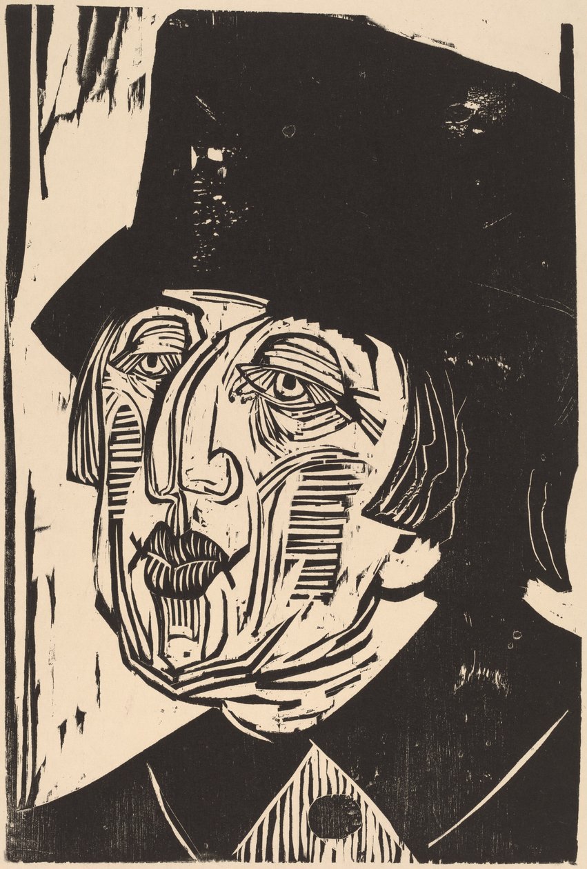 Annette Kolb, 1926. alkotó: Ernst Ludwig Kirchner