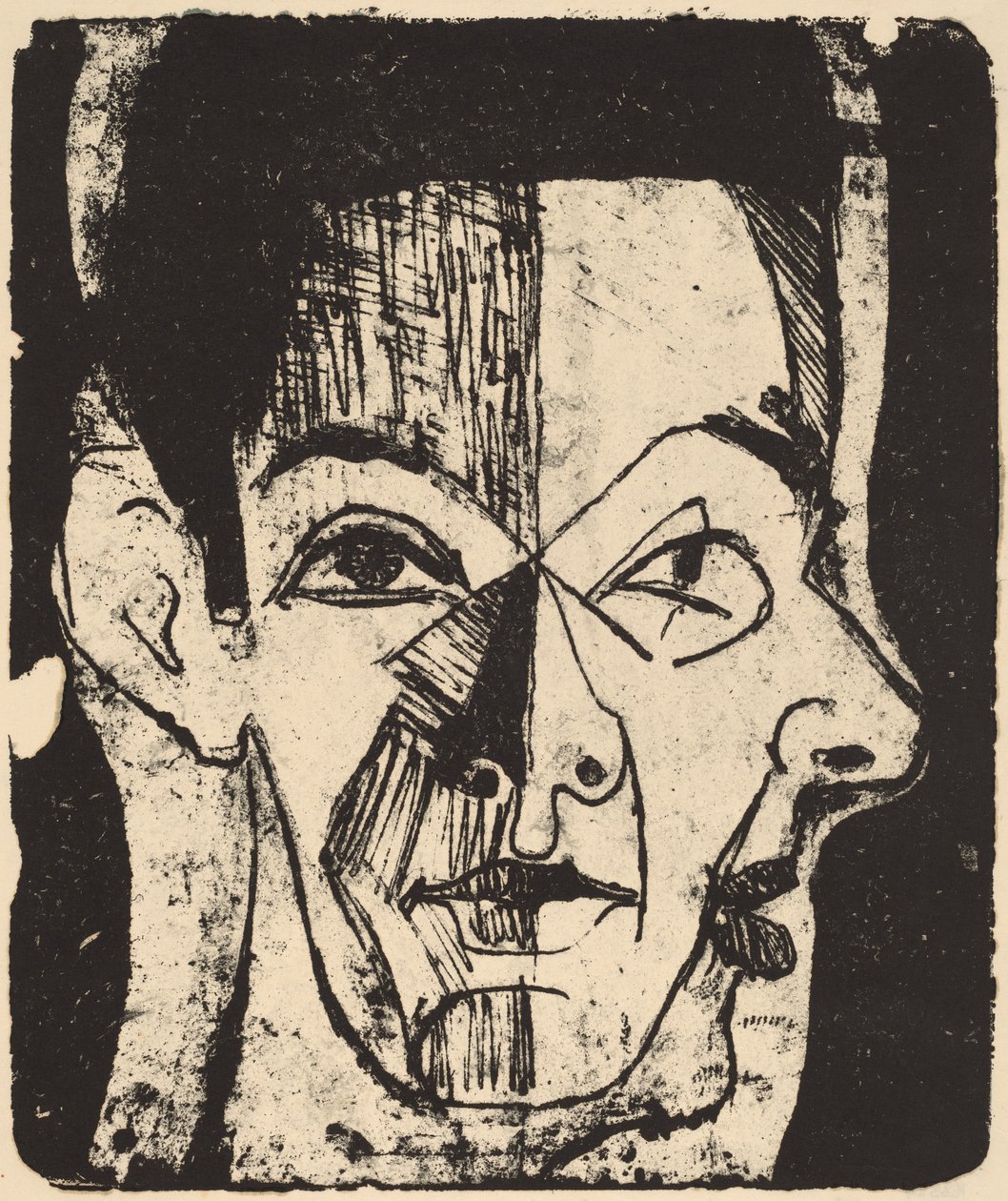 Vezetőtanulmány, 1926. alkotó: Ernst Ludwig Kirchner