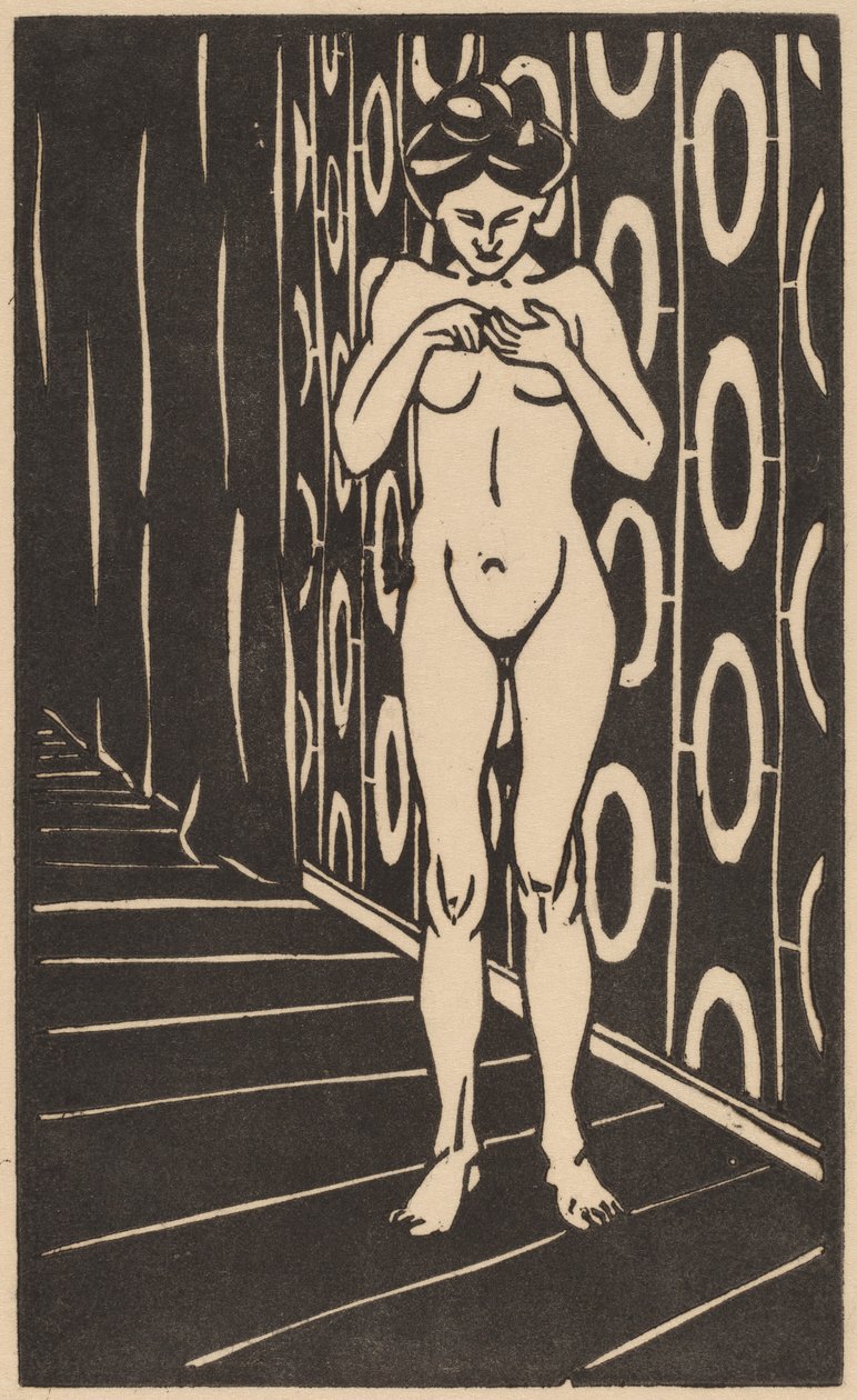 Ujjjáték, 1905. alkotó: Ernst Ludwig Kirchner