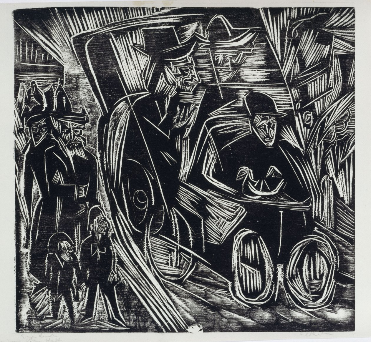 Absolon apja helyett igazságot szolgáltat alkotó: Ernst Ludwig Kirchner