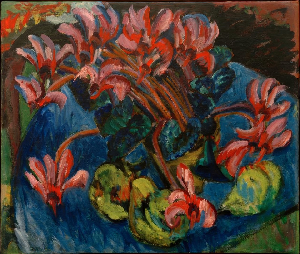 Ciklámen karácsonyra alkotó: Ernst Ludwig Kirchner