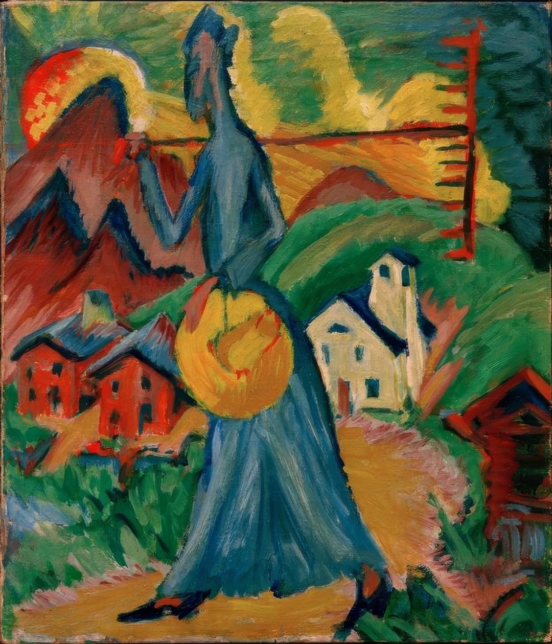 Alpesi élet alkotó: Ernst Ludwig Kirchner