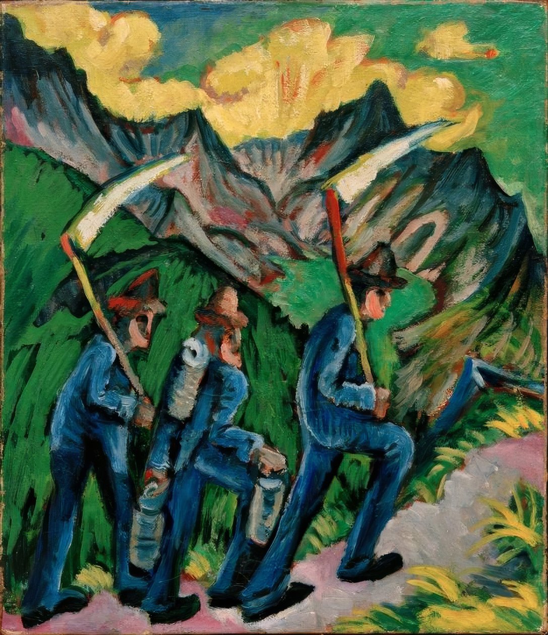 Alpesi élet alkotó: Ernst Ludwig Kirchner
