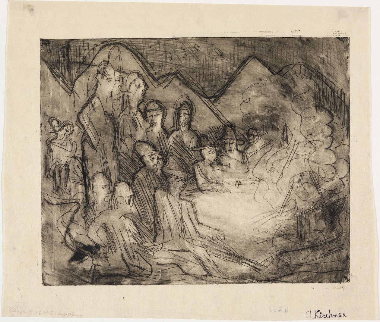 Augusztusi tűz alkotó: Ernst Ludwig Kirchner