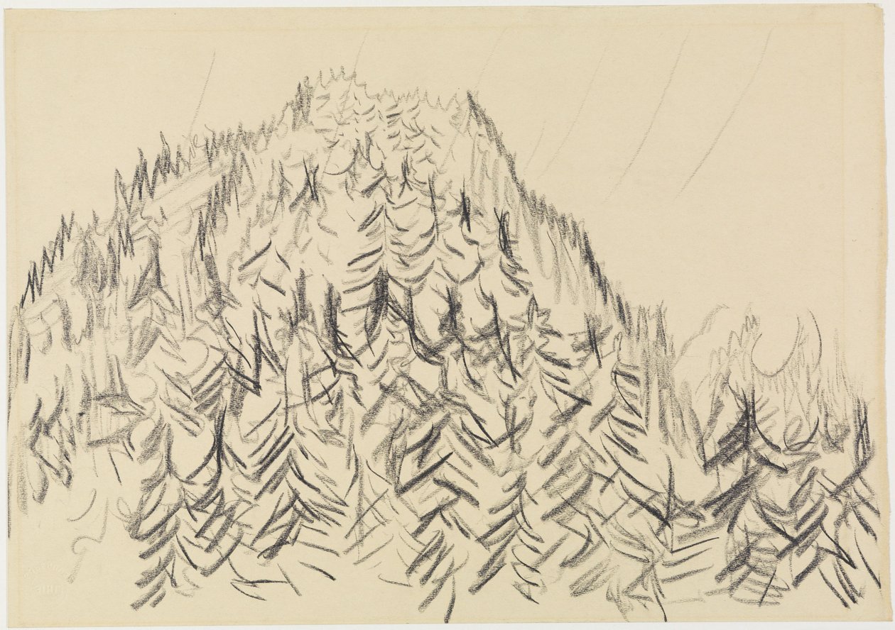 Erdős domb alkotó: Ernst Ludwig Kirchner