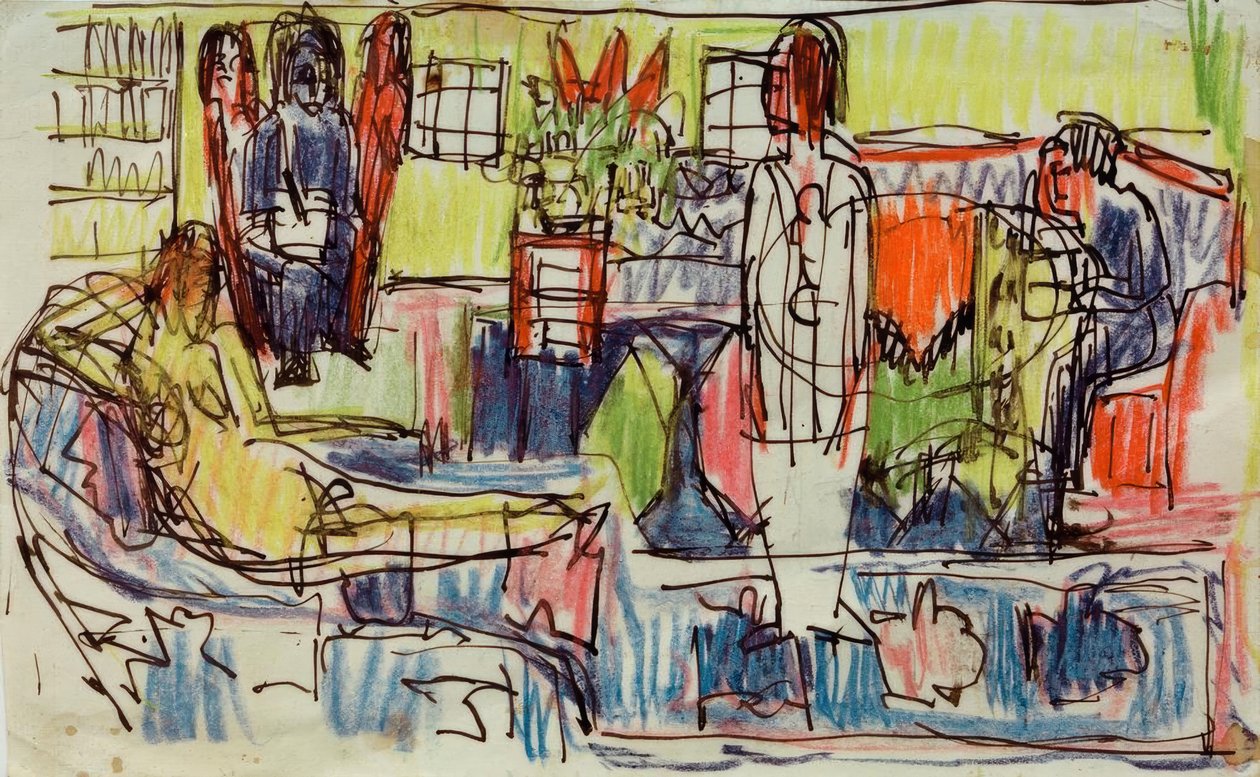 Modern bohém alkotó: Ernst Ludwig Kirchner
