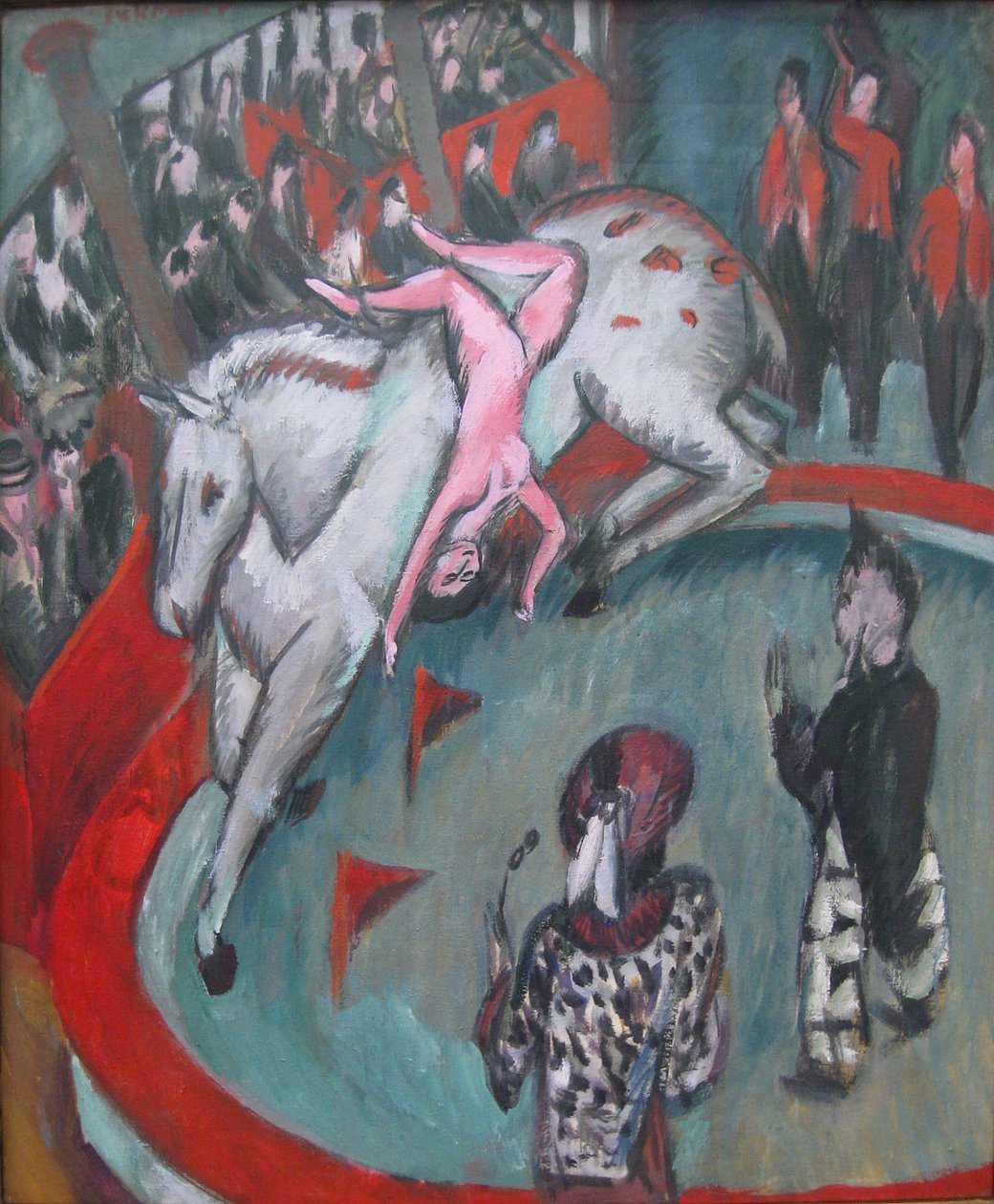 Cirkusz alkotó: Ernst Ludwig Kirchner