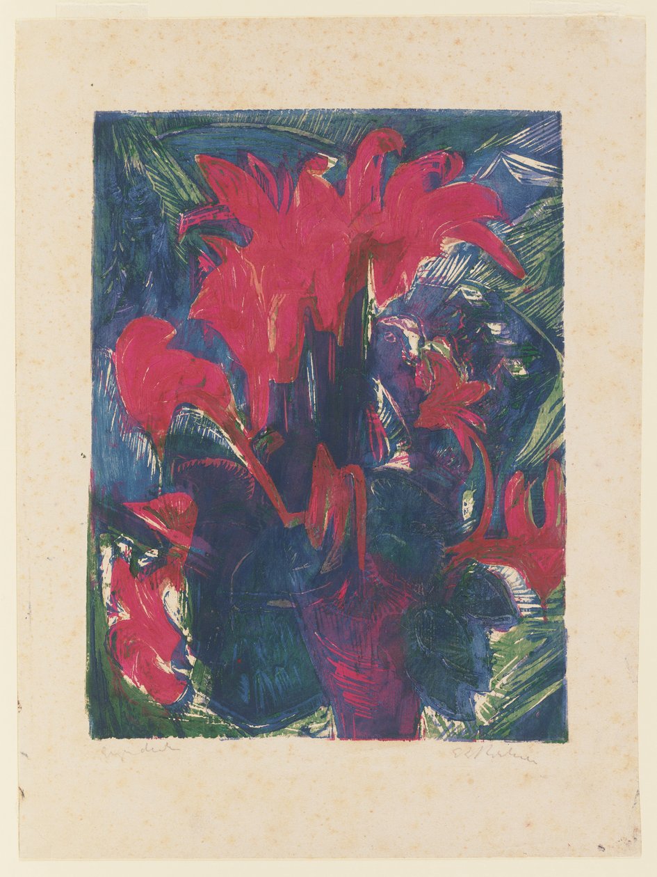 Ciklámen alkotó: Ernst Ludwig Kirchner