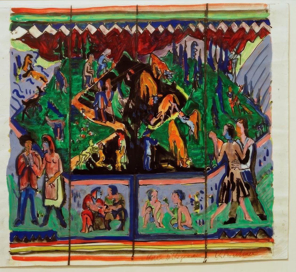 Az élő alkotó: Ernst Ludwig Kirchner