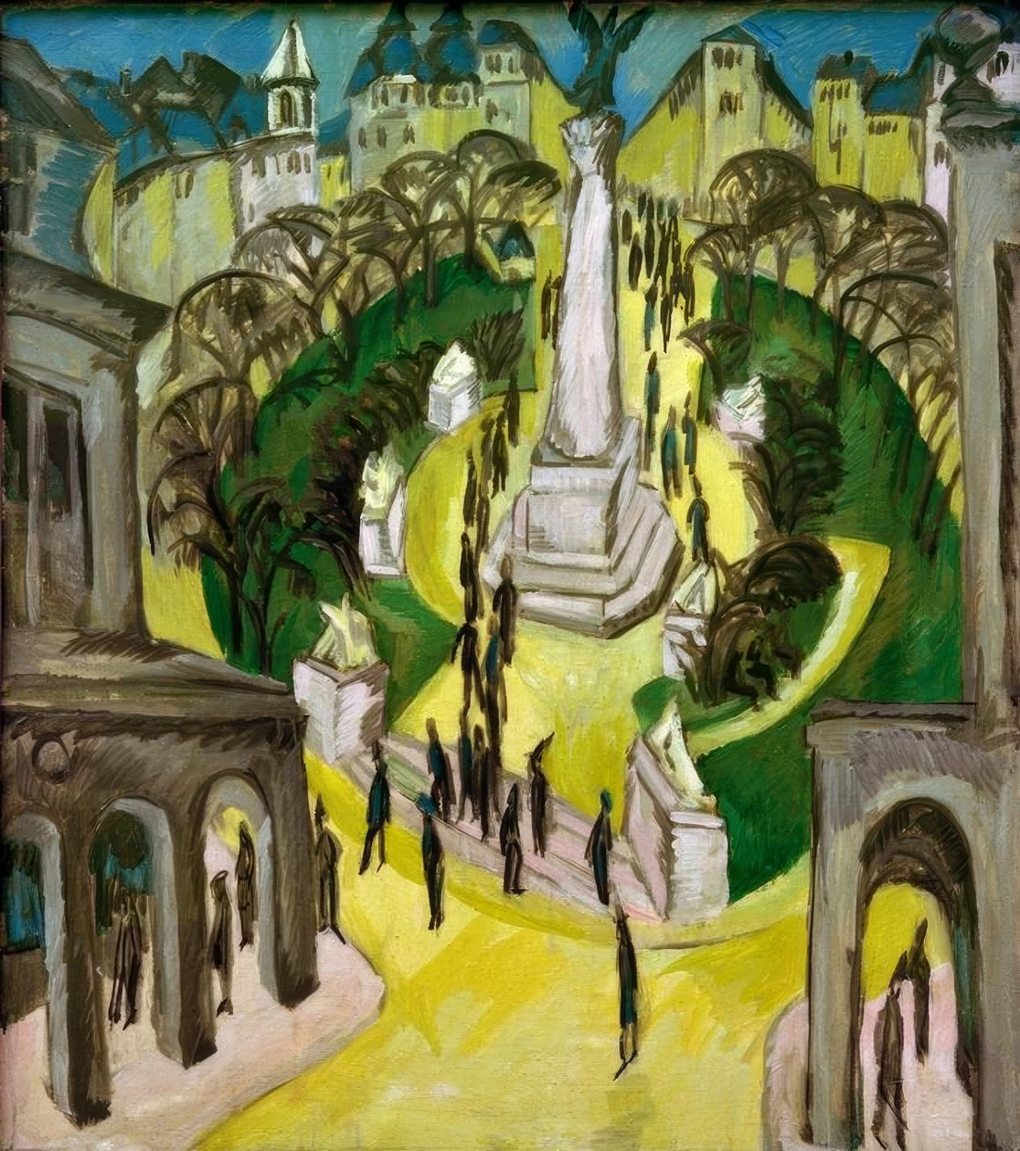 A körforgalom alkotó: Ernst Ludwig Kirchner