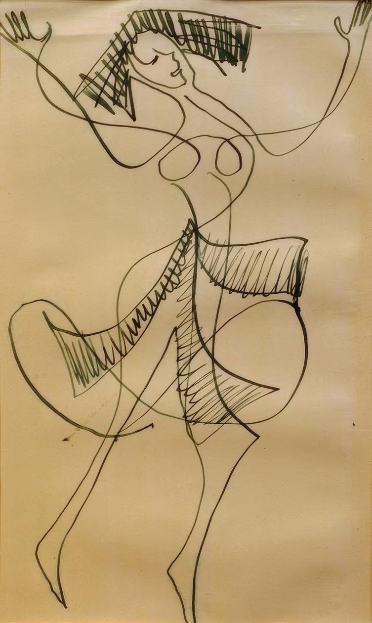 Eksztatikus táncos alkotó: Ernst Ludwig Kirchner