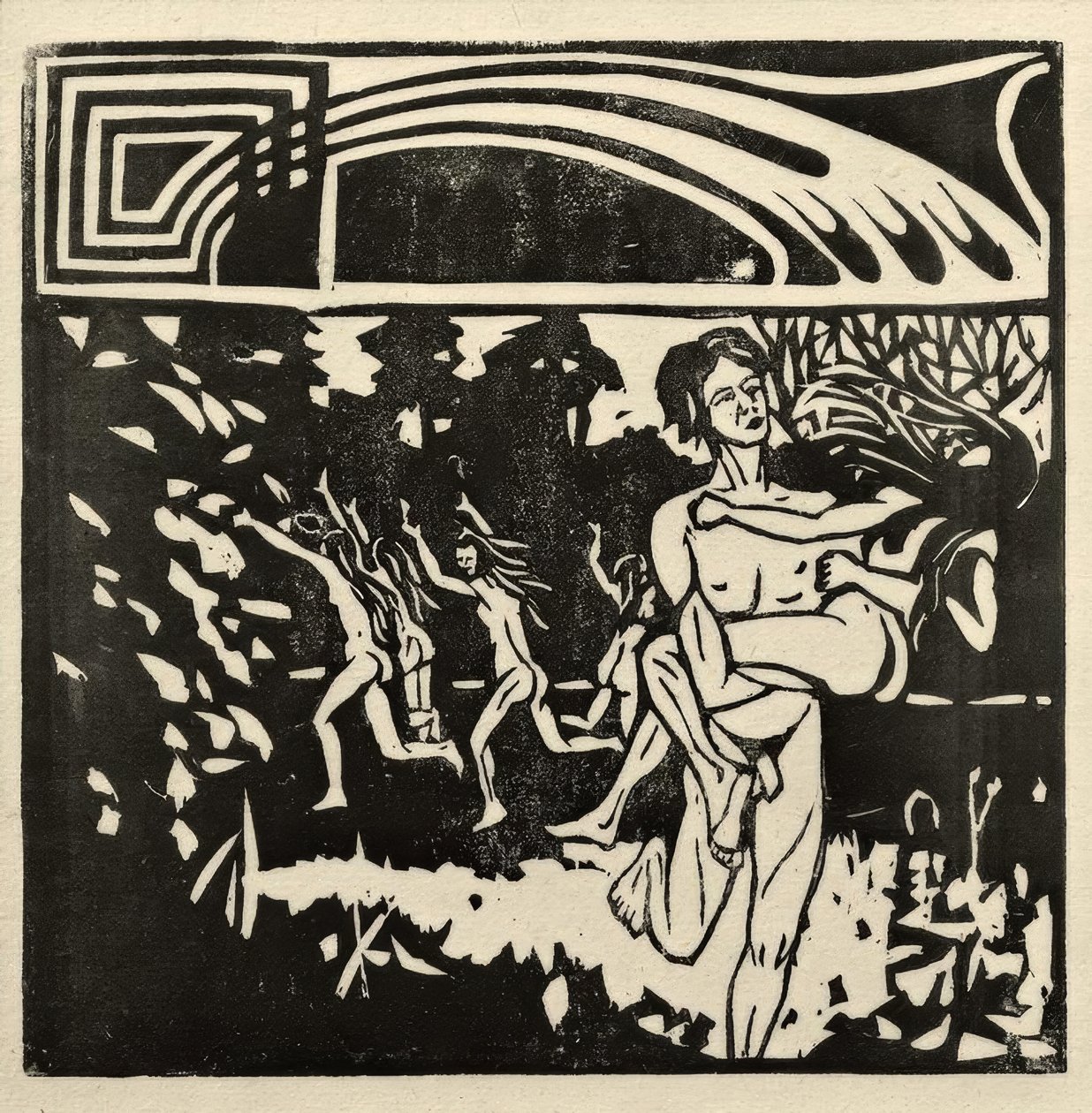 Elrablás alkotó: Ernst Ludwig Kirchner
