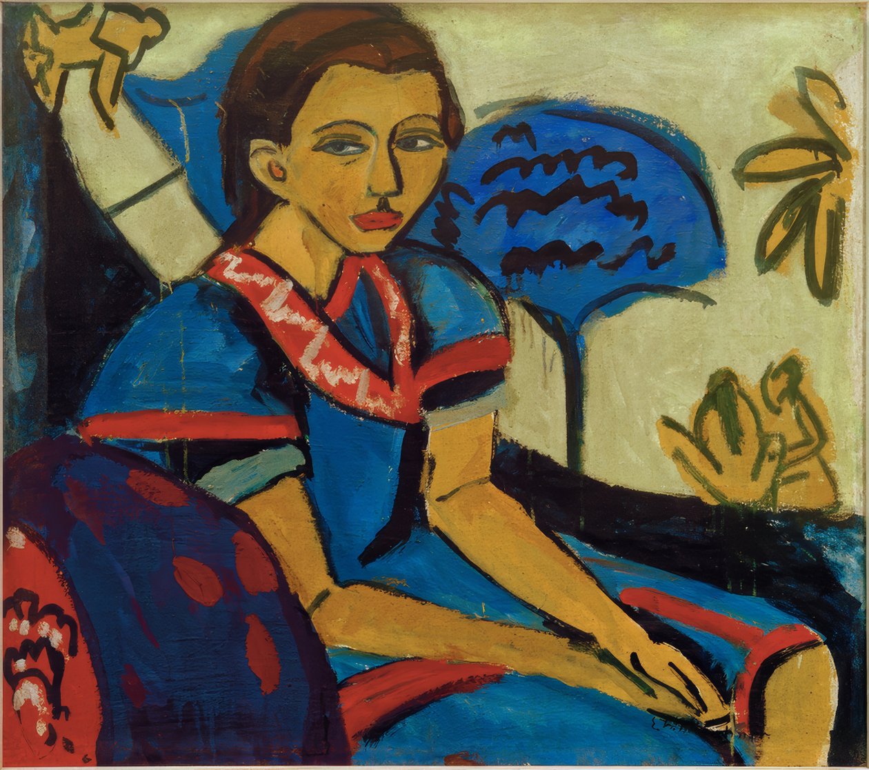 Fränzi alkotó: Ernst Ludwig Kirchner