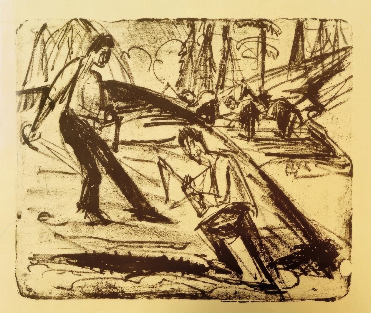 Tavaszi munka alkotó: Ernst Ludwig Kirchner