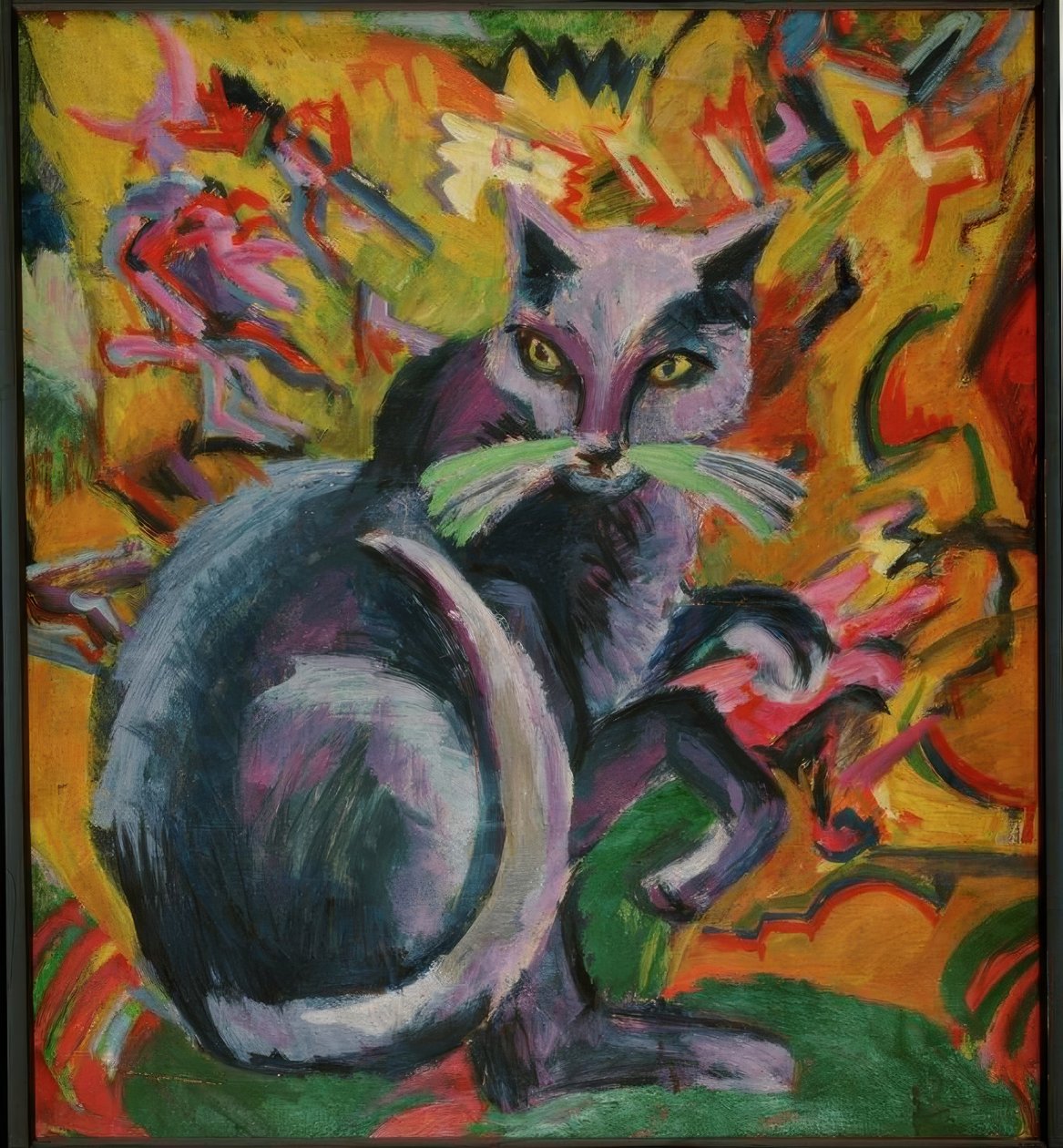 Szürke másnaposság a párnán alkotó: Ernst Ludwig Kirchner
