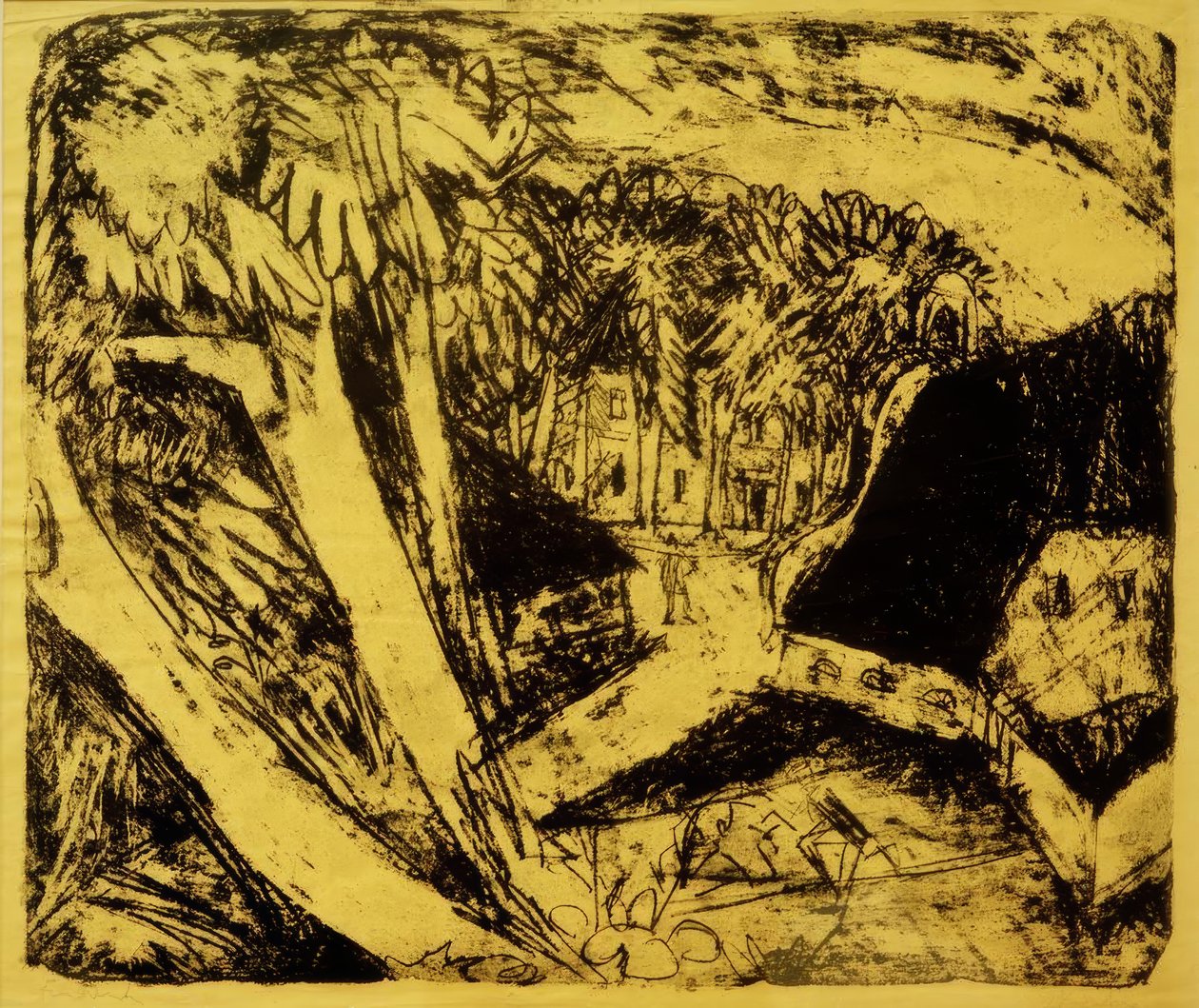 Gut Staberhof alkotó: Ernst Ludwig Kirchner