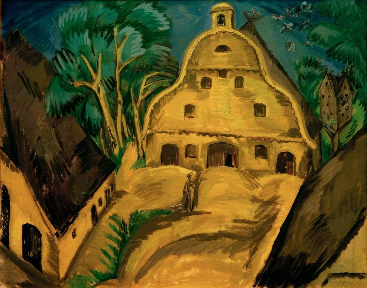 Gut Staberhof a Fehmarn I-en alkotó: Ernst Ludwig Kirchner
