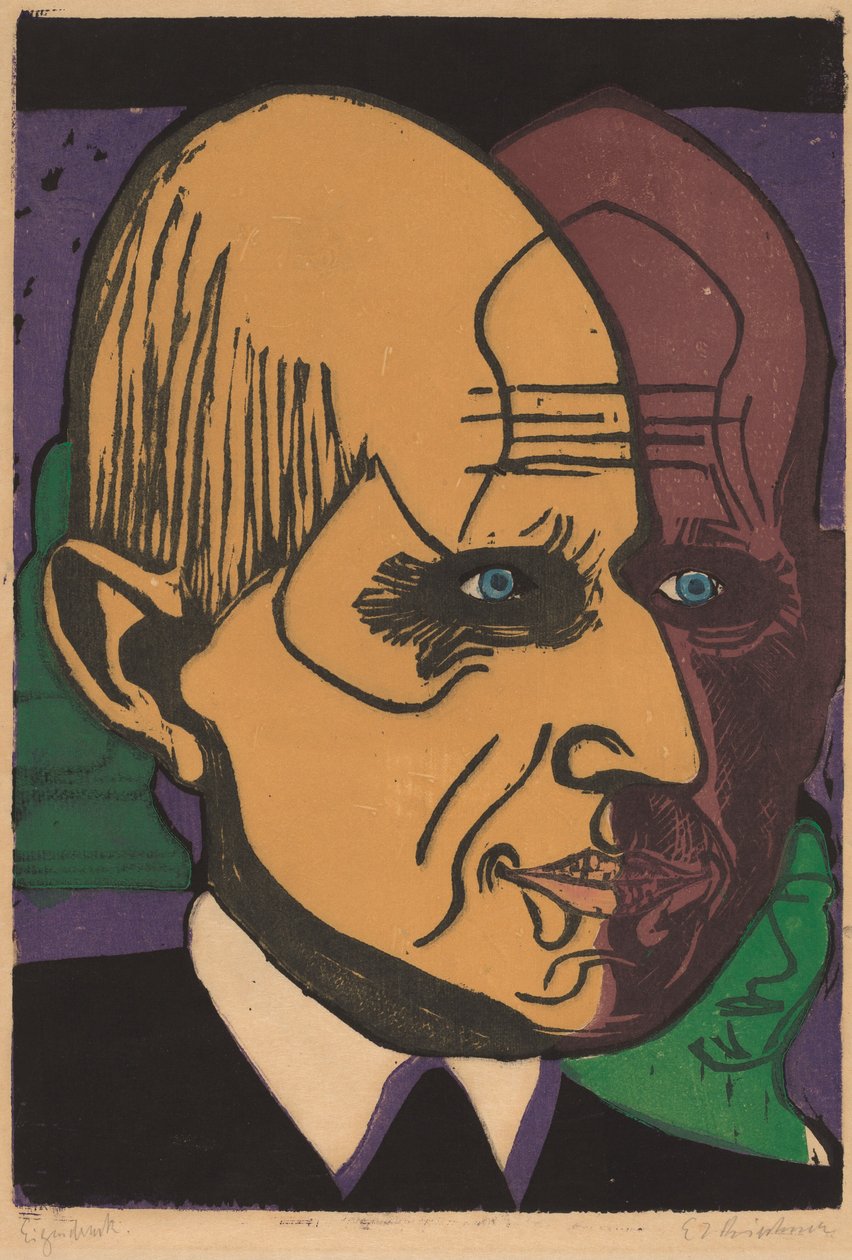Dr. Bauer vezetője alkotó: Ernst Ludwig Kirchner