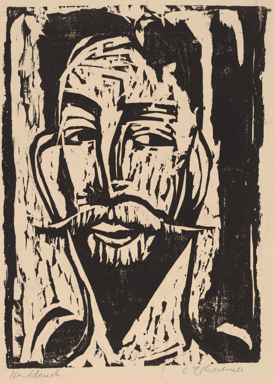 Prof. Dr. Graef vezetője alkotó: Ernst Ludwig Kirchner