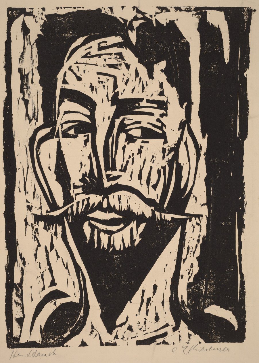 Prof. Dr. Graef tanszékvezető alkotó: Ernst Ludwig Kirchner