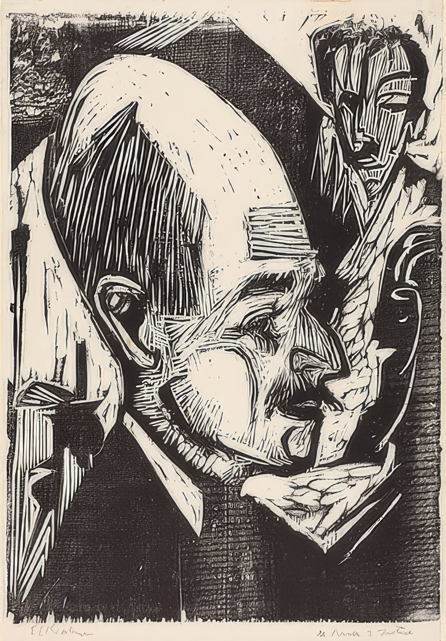 Vezetője Dr. Gazda. 1921 alkotó: Ernst Ludwig Kirchner