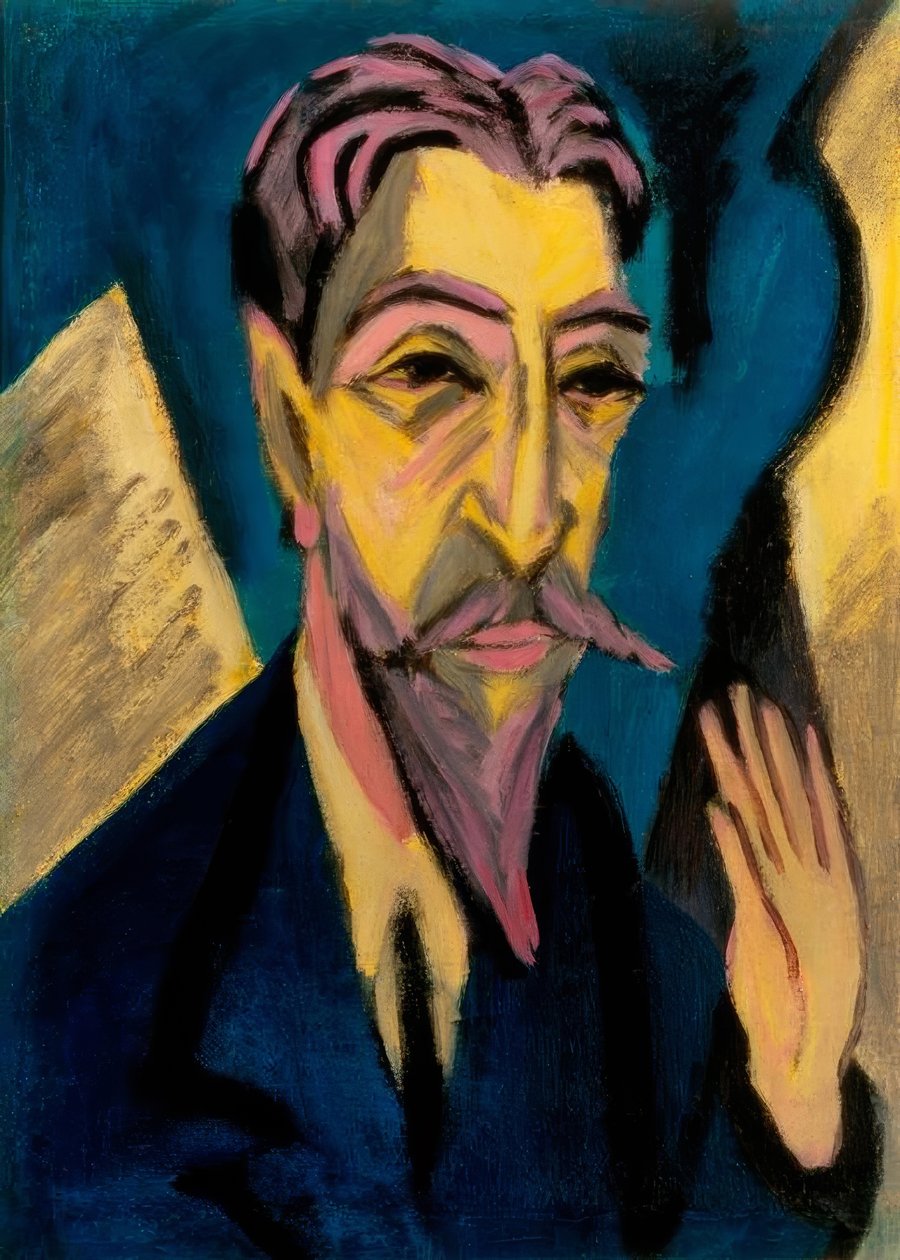 Fejszám alkotó: Ernst Ludwig Kirchner