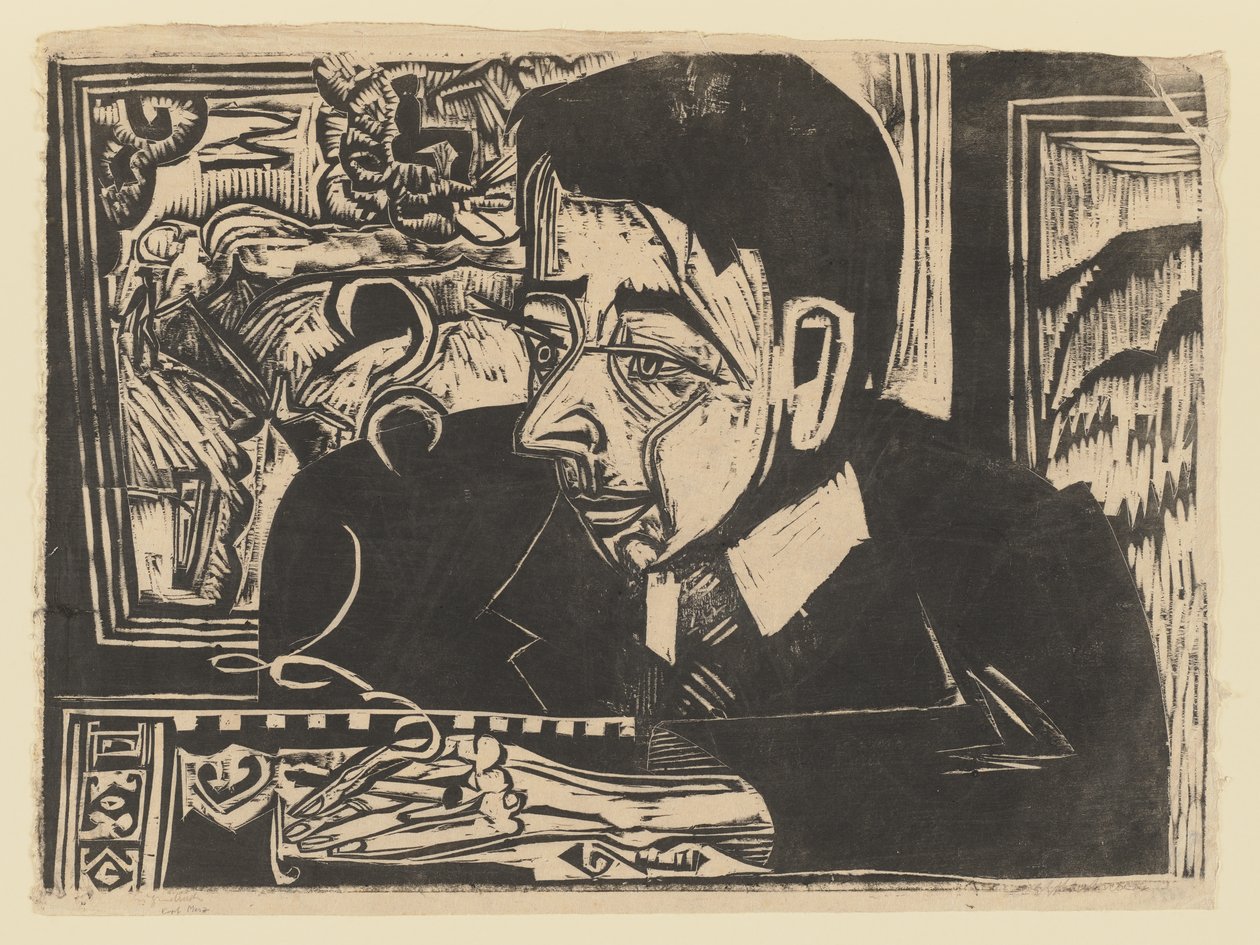 Kopf Merz alkotó: Ernst Ludwig Kirchner