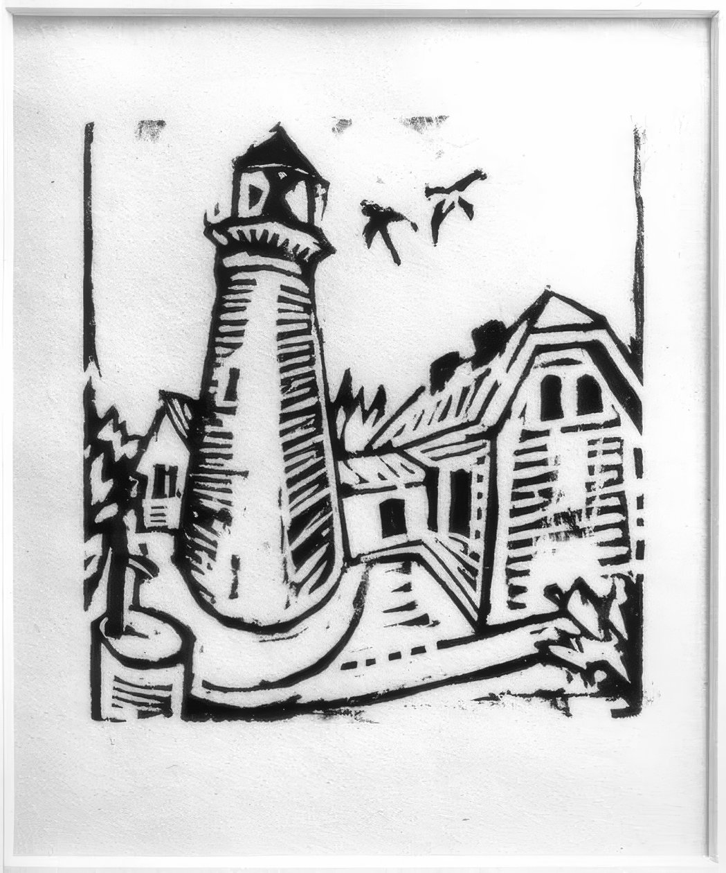 Fehmarn-i világítótorony alkotó: Ernst Ludwig Kirchner
