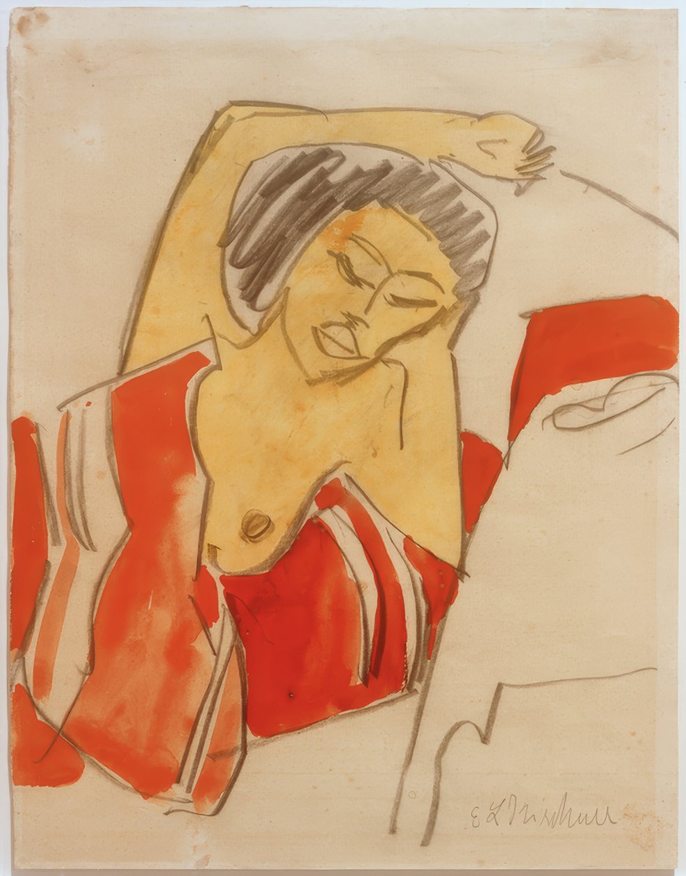 Hazug negressz alkotó: Ernst Ludwig Kirchner