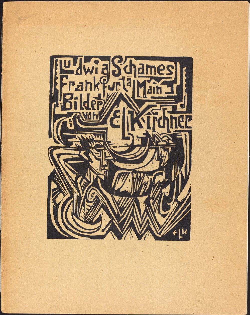 Ludwig Schames Frankfurt a Main Bilder von E L Kirchner (Ludwig Schames Frankfurt a Main képek: E L Kirchner) alkotó: Ernst Ludwig Kirchner