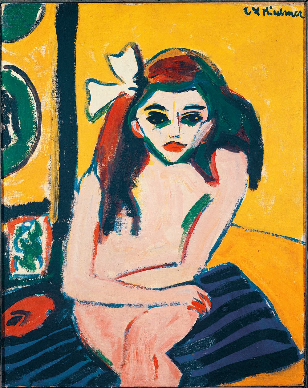 Ernst Ludwig Kirchner Marcella festménye alkotó: Ernst Ludwig Kirchner