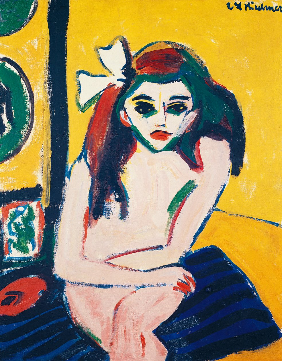 Marcella, Ernst Ludwig Kirchner (1880-1938) alkotó: Ernst Ludwig Kirchner