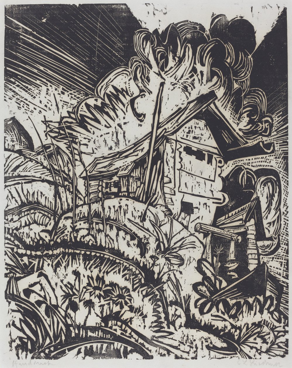 Hegyi Ház alkotó: Ernst Ludwig Kirchner