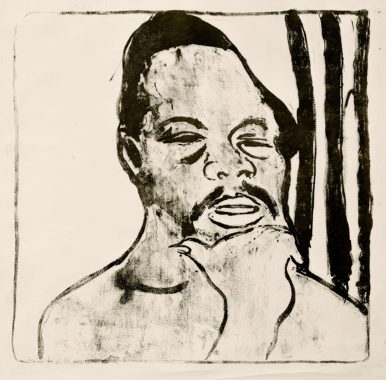 Negerkopf alkotó: Ernst Ludwig Kirchner