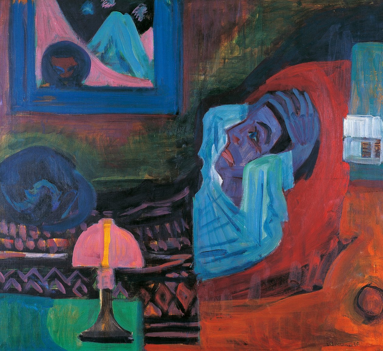 Beteg alkotó: Ernst Ludwig Kirchner
