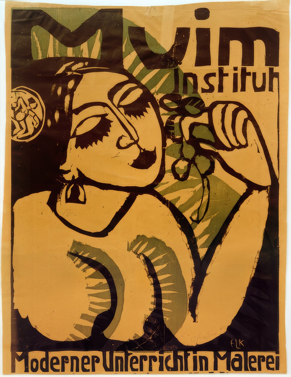 Plakat Muim Institut alkotó: Ernst Ludwig Kirchner