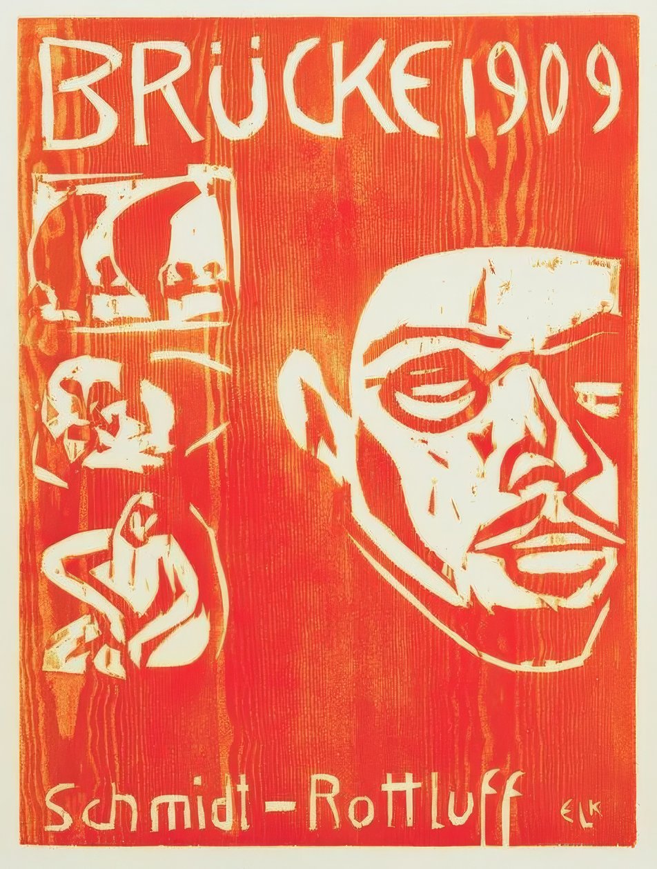 Schmidt-Rottluff portré alkotó: Ernst Ludwig Kirchner