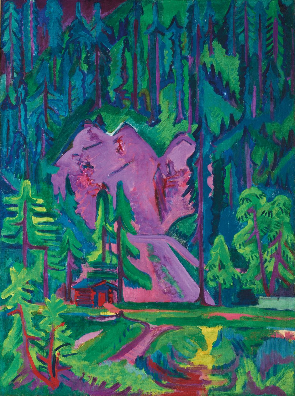 Kőbánya Wildbodenben; Kőbánya Wildbodenben, 1923 körül alkotó: Ernst Ludwig Kirchner