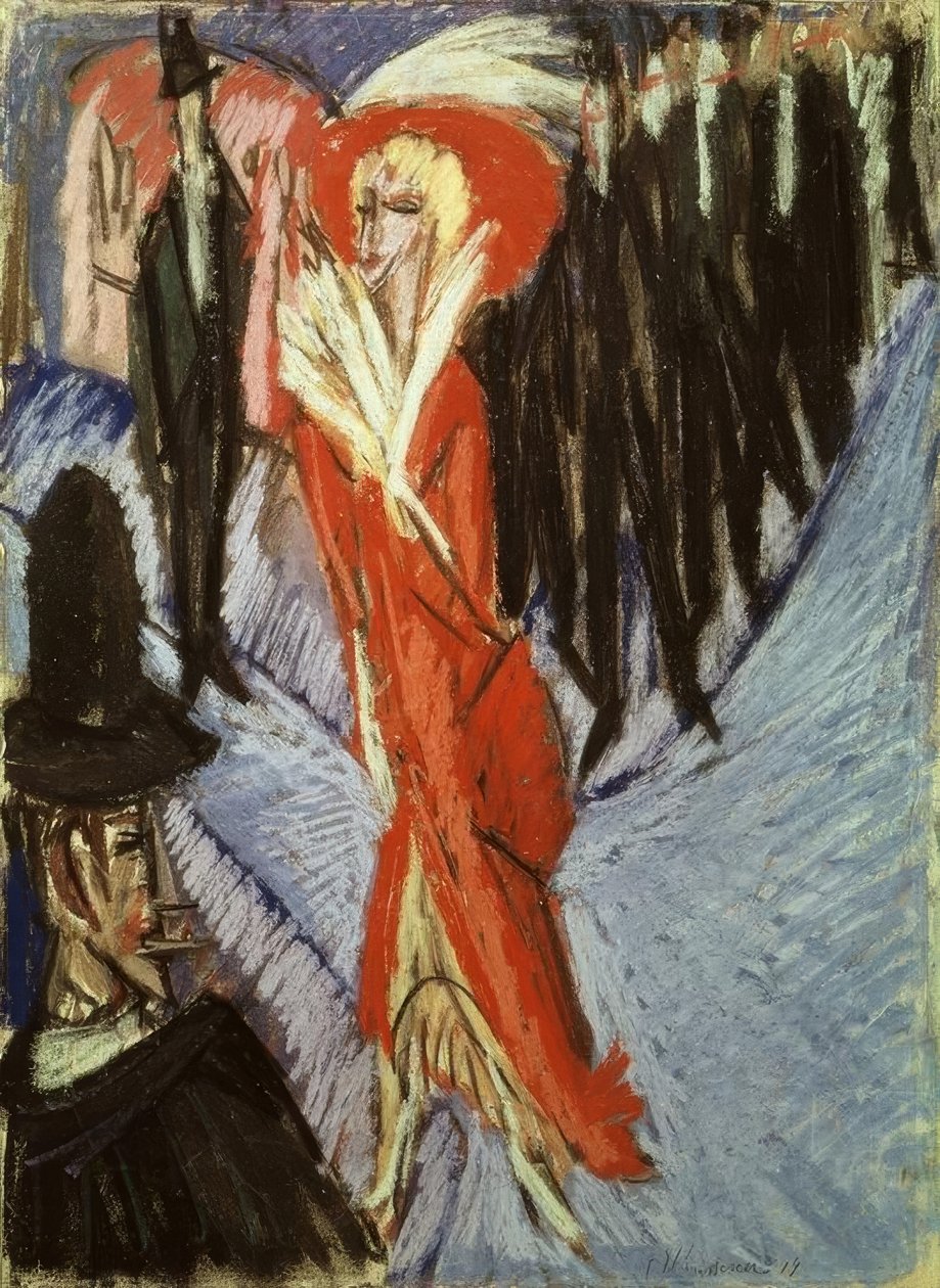 Itt forog alkotó: Ernst Ludwig Kirchner