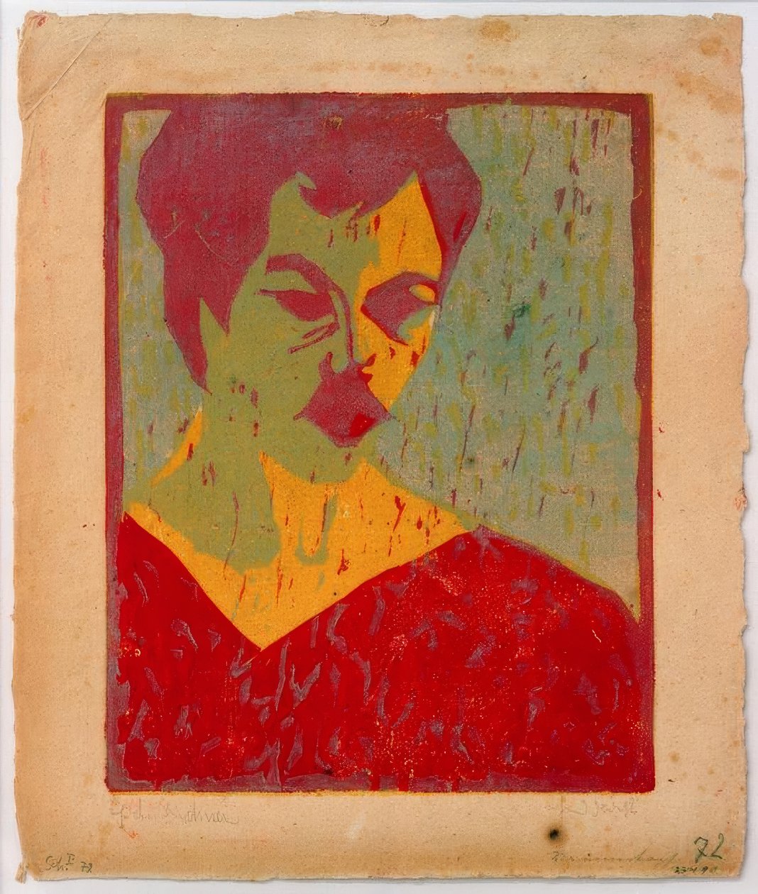 Önarckép alkotó: Ernst Ludwig Kirchner