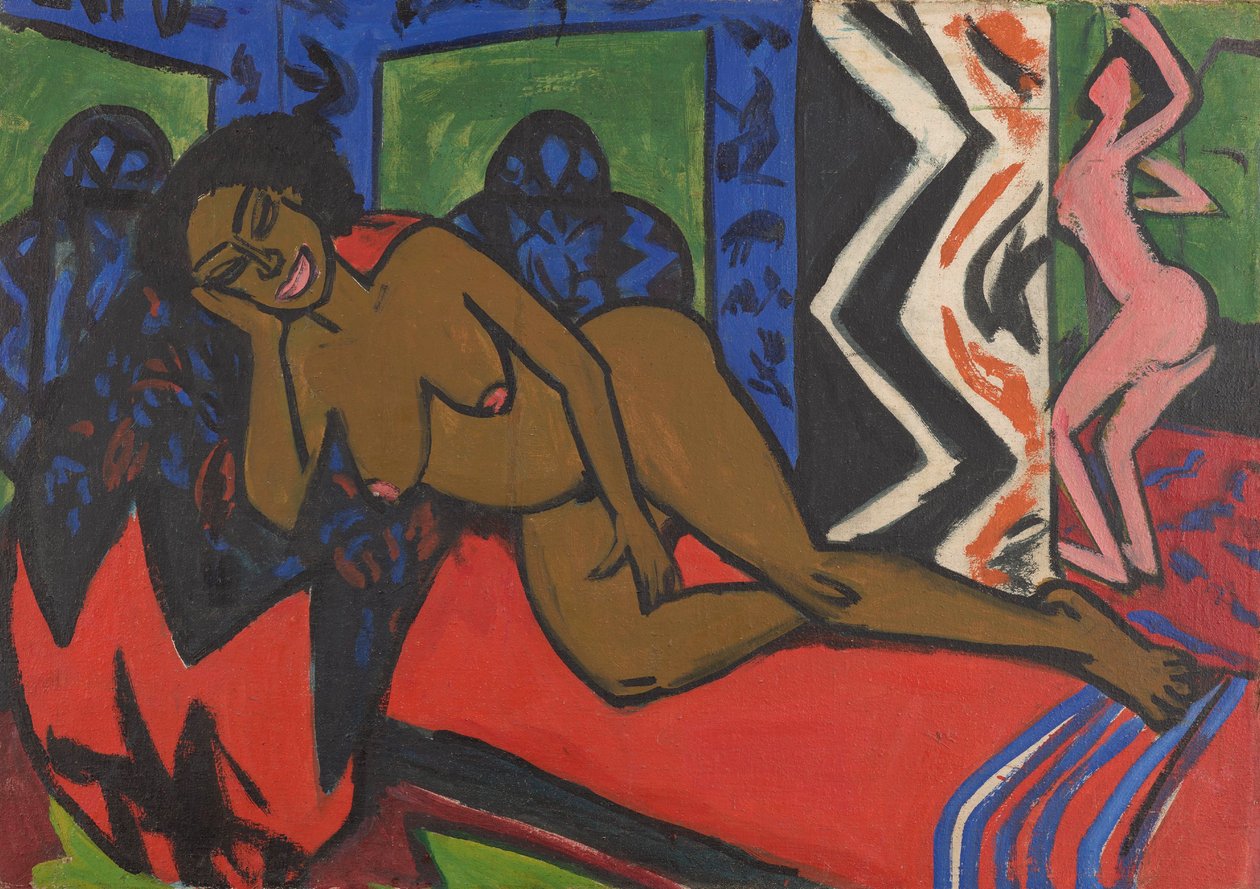 Sleeping Milli alkotó: Ernst Ludwig Kirchner