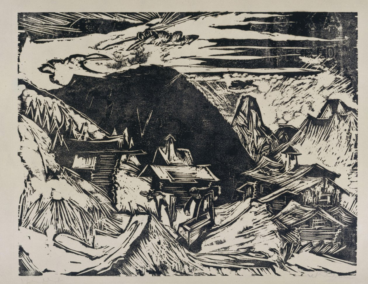 Stable Alp alkotó: Ernst Ludwig Kirchner
