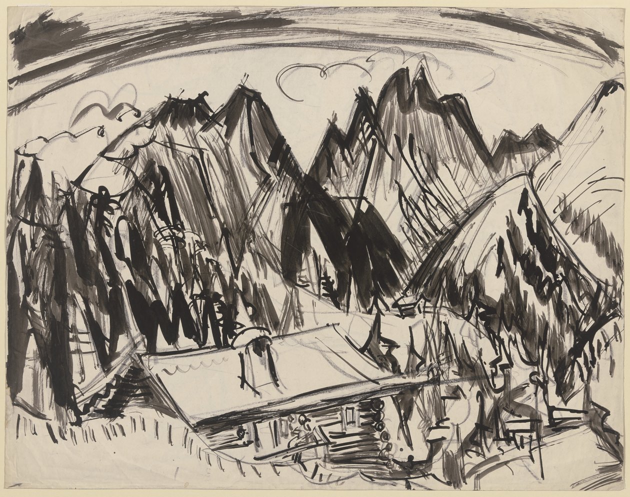 Stable Alp alkotó: Ernst Ludwig Kirchner