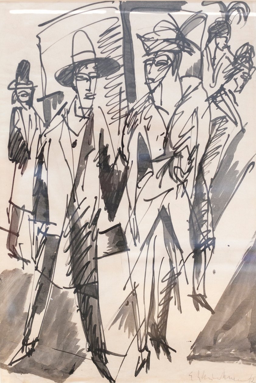 Road csillagok alkotó: Ernst Ludwig Kirchner