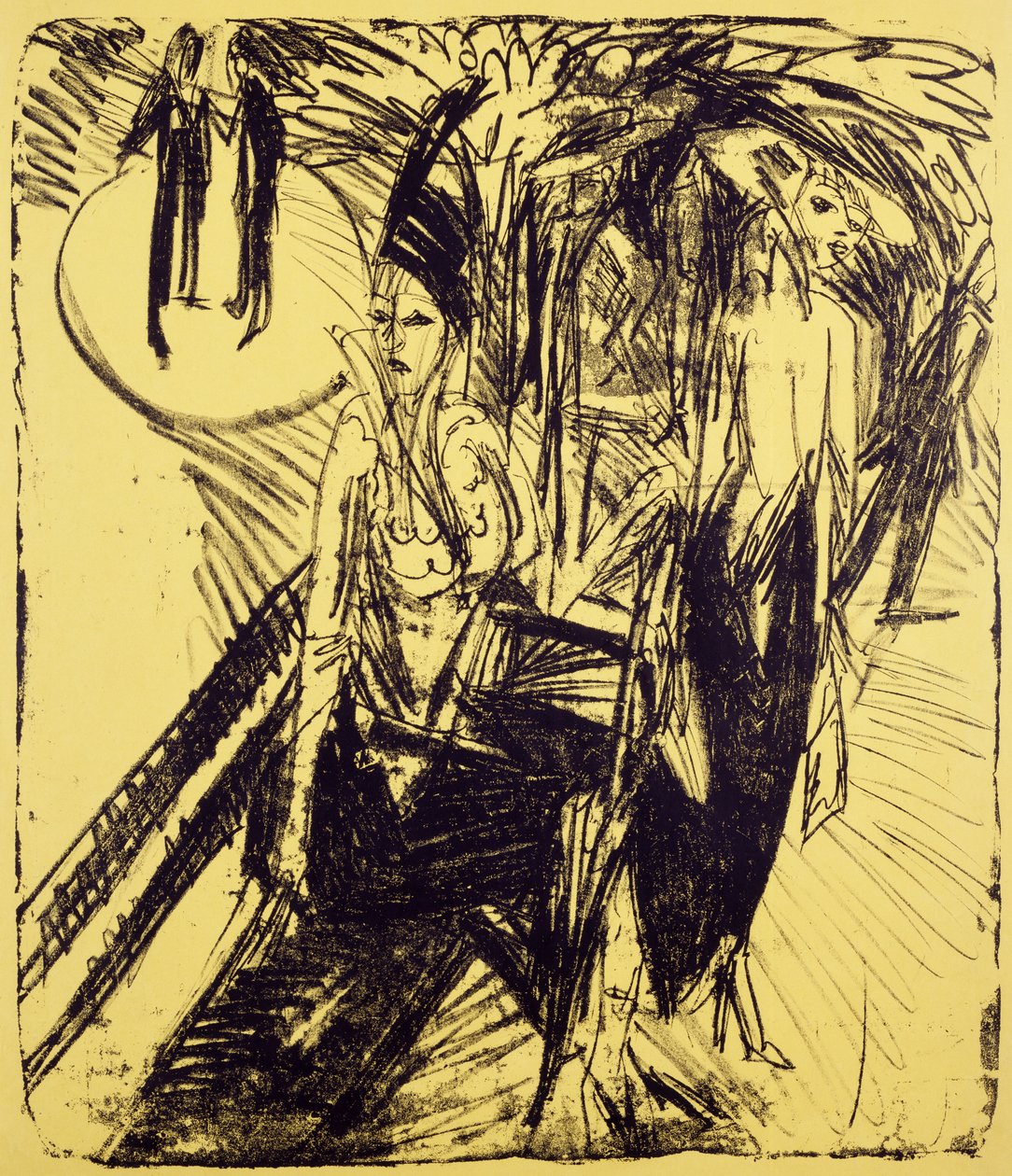 Streetwalkers a Kurfurstendamm alkotó: Ernst Ludwig Kirchner