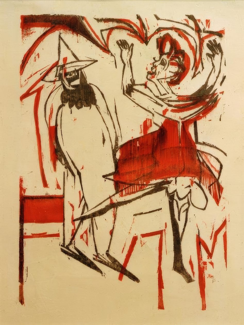 Tánc alkotó: Ernst Ludwig Kirchner
