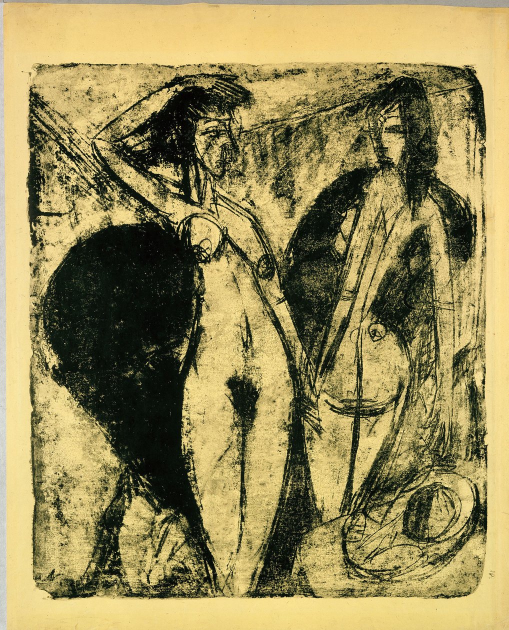 Tanzende Akte alkotó: Ernst Ludwig Kirchner