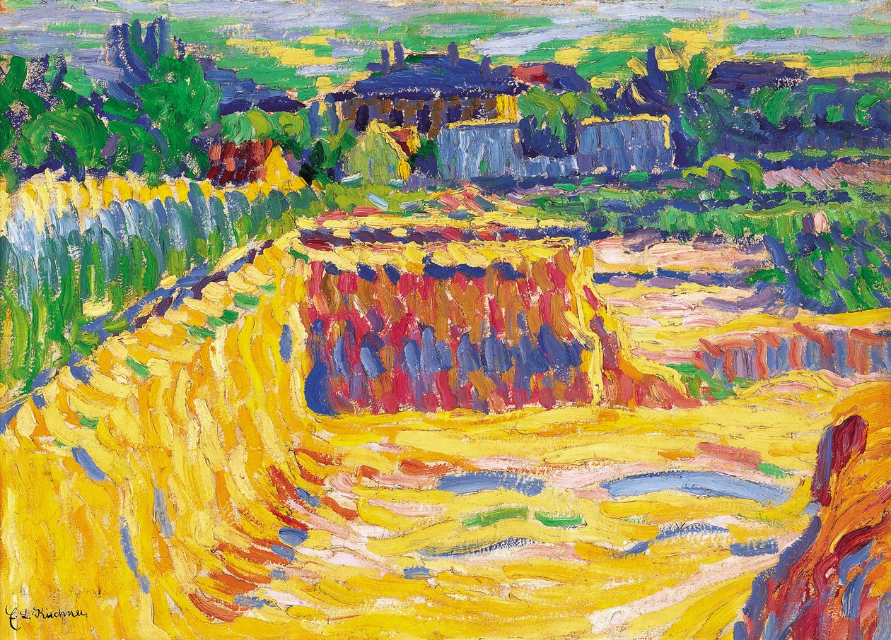 The Loam Pit, c. 1906 alkotó: Ernst Ludwig Kirchner