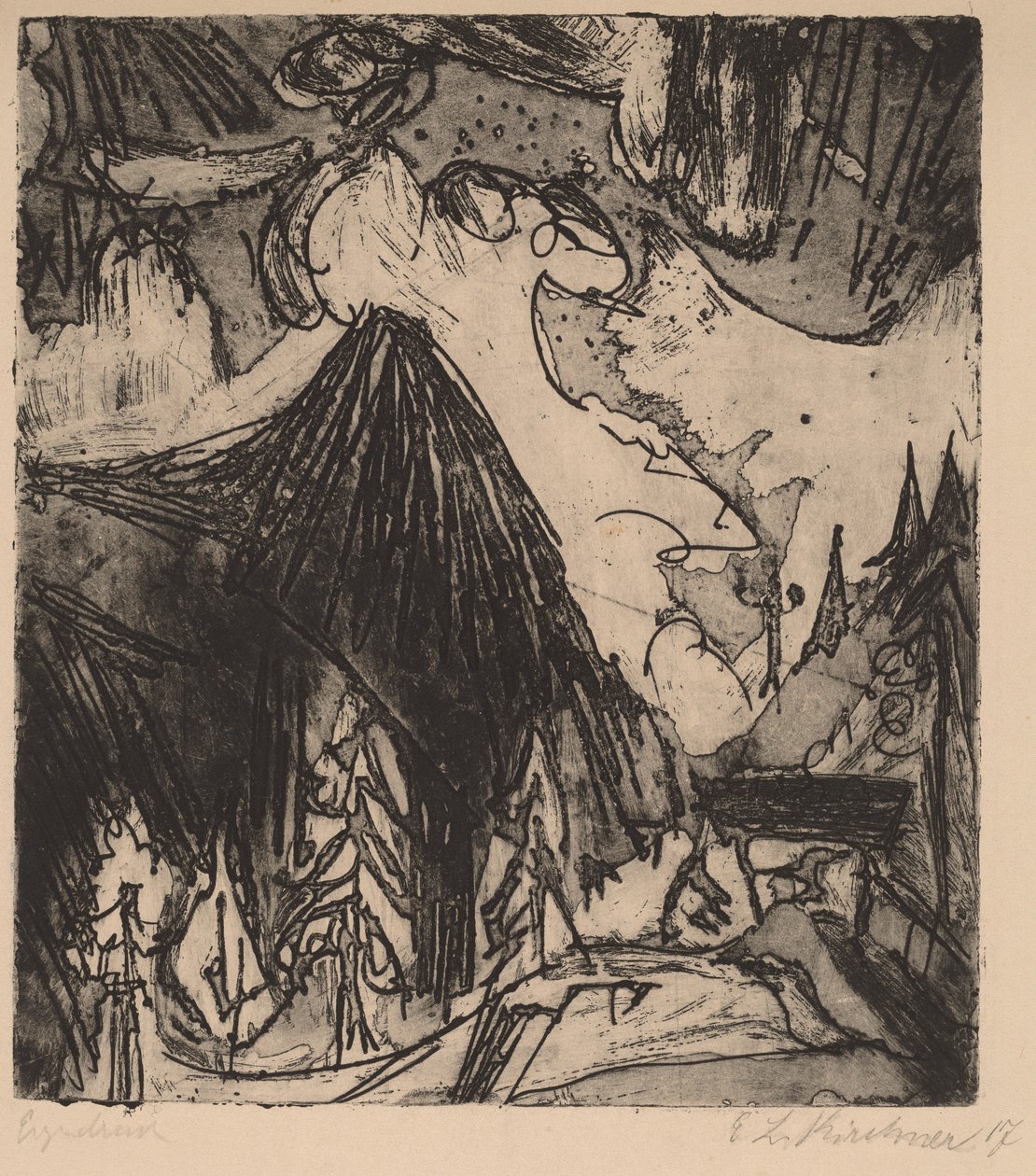 A Seehorn alkotó: Ernst Ludwig Kirchner