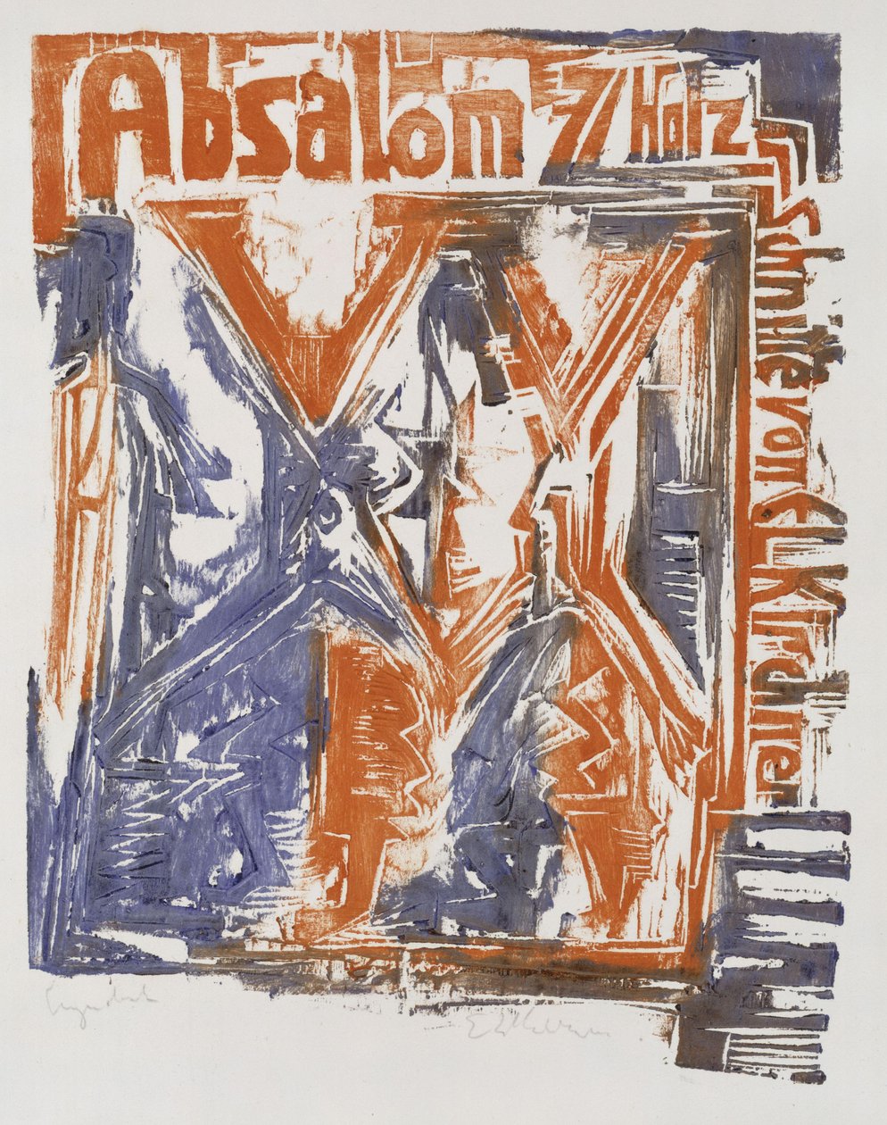 Titelblatt alkotó: Ernst Ludwig Kirchner